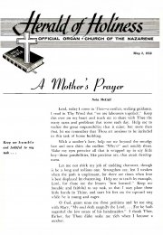 Title Page of Herald of Holiness - May 2, 1956