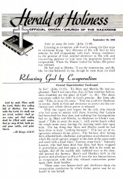 Title Page of Herald of Holiness - September 26, 1956