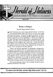 Title Page of Herald of Holiness - April 6, 1955