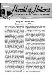 Title Page of Herald of Holiness - June 15, 1955.