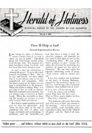 Title Page of Herald of Holiness - March 2, 1955