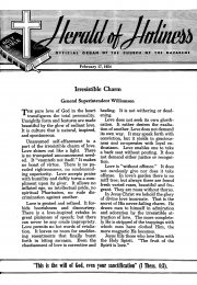 Title Page of Herald of Holiness - February 17, 1954