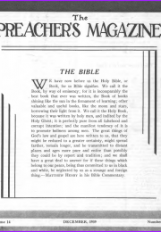 Preacher's Magazine Cover