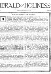 Title Page of Herald of Holiness - February 17, 1915