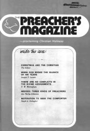 Title Page of Preacher's Magazine