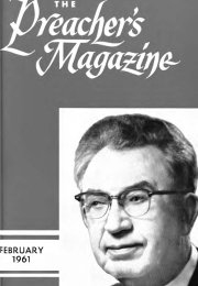 Title Page of Preacher's Magazine Photo of U. E. Harding