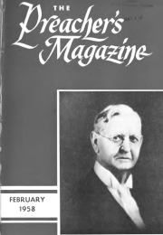 Title Page of Preacher's Magazine Photo of A. M. Hills