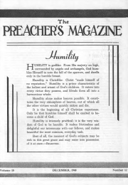 Title Page of Preacher's Magazine