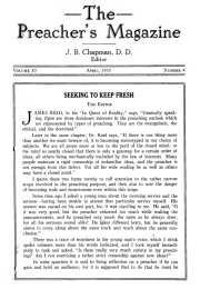 Cover of Preacher's Magazine