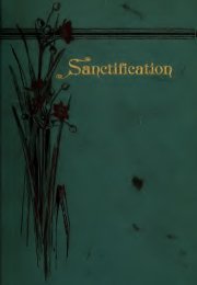 Cover of Book - Sanctification