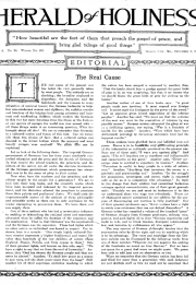 Title Page of Herald of Holiness - December 5, 1917