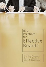 Best Practices for Effective Boards