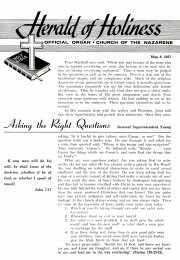 Herald of Holiness - May 8, 1957