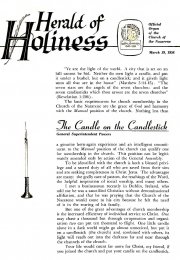 Herald of Holiness - March 19, 1958