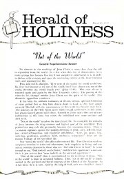 Herald of Holiness - March 25, 1959