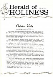 Herald of Holiness - May 13, 1959