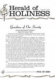 Herald of Holiness - November 4, 1959