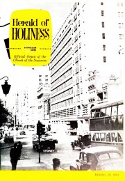 Herald of Holiness - October 18, 1961