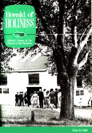 Herald of Holiness - July 11, 1962