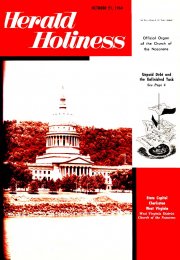 Herald of Holiness - October 21, 1964