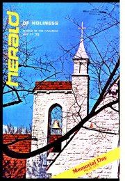 Herald of Holiness - May 21, 1975