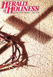 Herald of Holiness - April 15, 1981