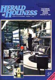 Herald of Holiness - January 1, 1987