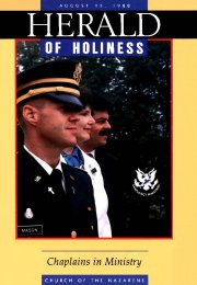 Herald of Holiness - August 15, 1988