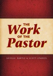 The Work of the Pastor