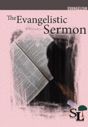 The School of Leadership: The Evangelistic Sermon