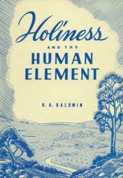 Holiness and the Human Element