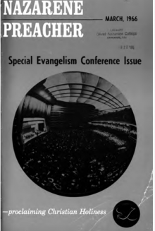 Title Page of Nazarene Preacher
