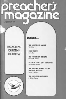 Title Page of Preacher's Magazine
