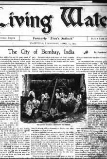 Living Water, Aug. 6, 1903