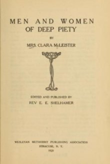 Men and Women of Deep Piety