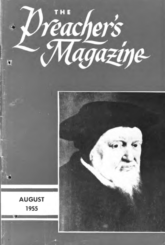 Title Page of Preacher's Magazine Portrait of Ulrich Zwingli
