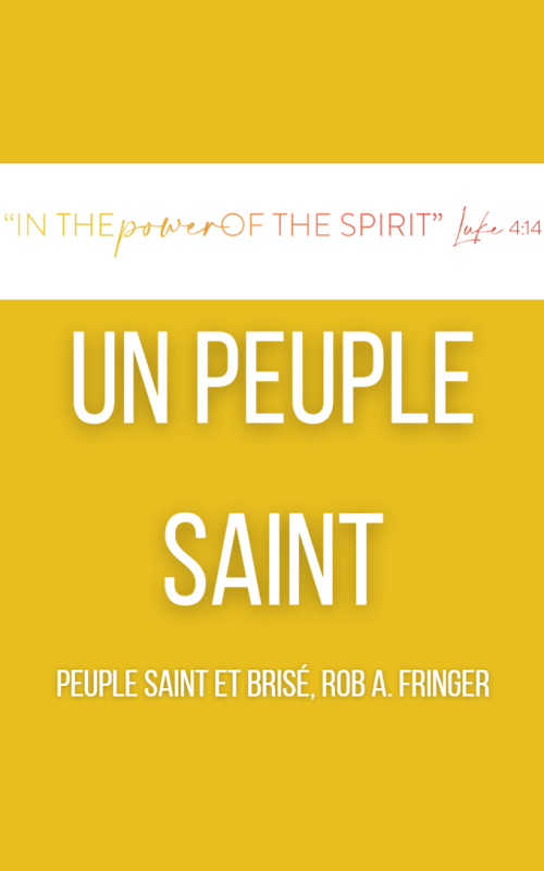 PEUPLE SAINT ET BRISÉ Fringer