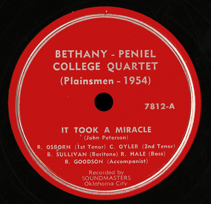 BPC Plainsmen Quartet 1954