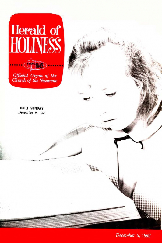 Herald of Holiness - December 5, 1962