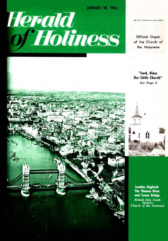 Herald of Holiness - January 20, 1965