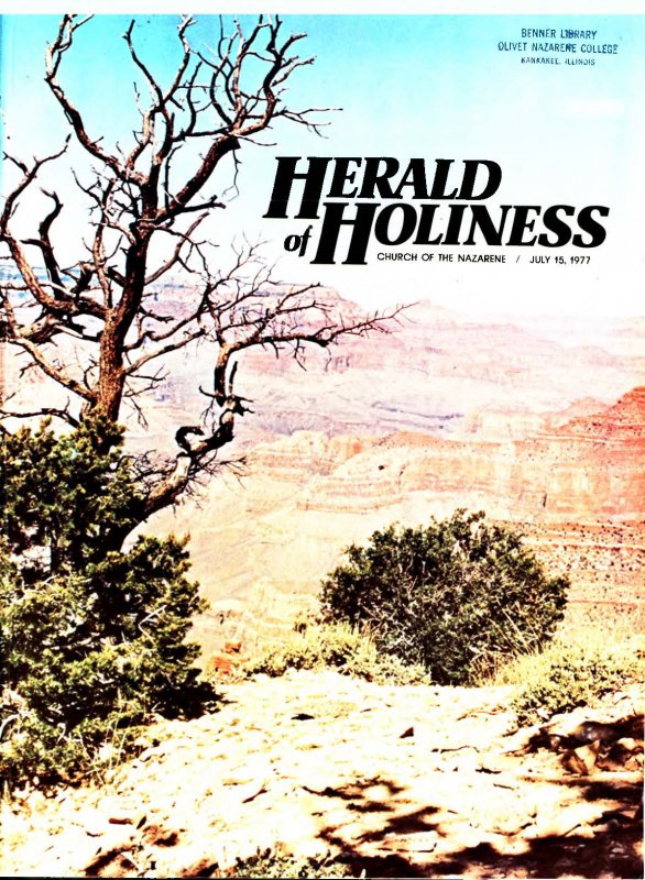 Herald of Holiness - July 15, 1977