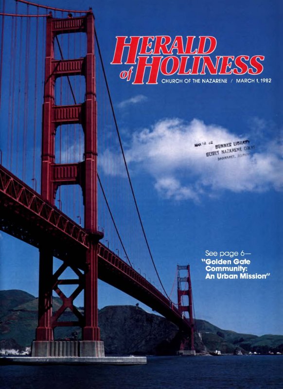 Herald of Holiness - March 1, 1982