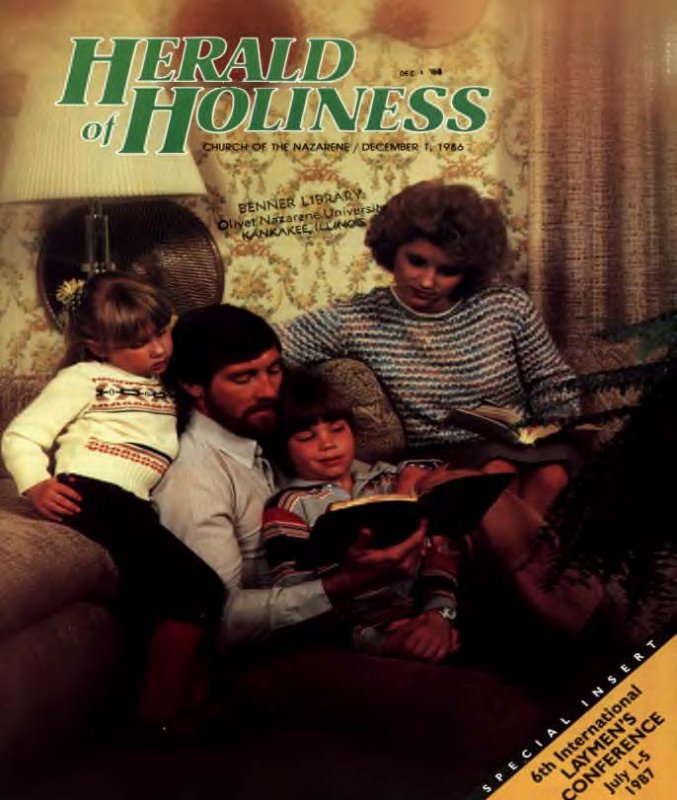 Herald of Holiness - December 1, 1986