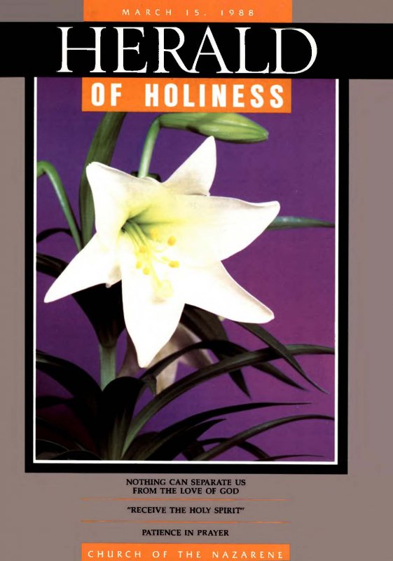 Herald of Holiness - March 15, 1988