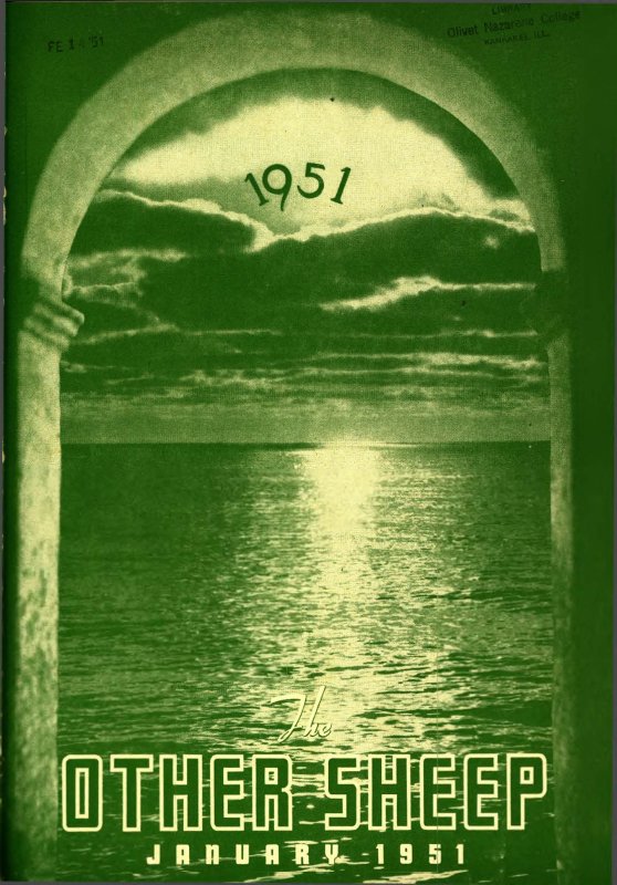 The Other Sheep, 1951, January, V. 38, No. 01