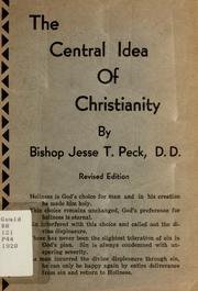 The Central Idea of Christianity - revised edition